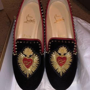 100% Authentic Christian Louboutin Mi Corazon Flat